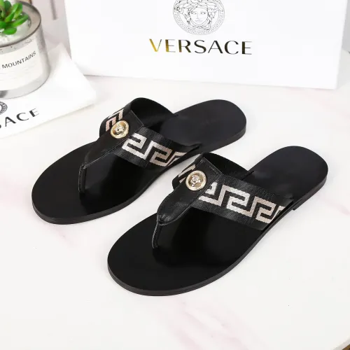 Versace Slippers For Men #1392818 $102.00 USD, Wholesale Replica Versace Slippers
