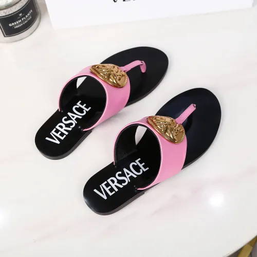 Replica Versace Slippers For Women #1392821 $100.00 USD for Wholesale