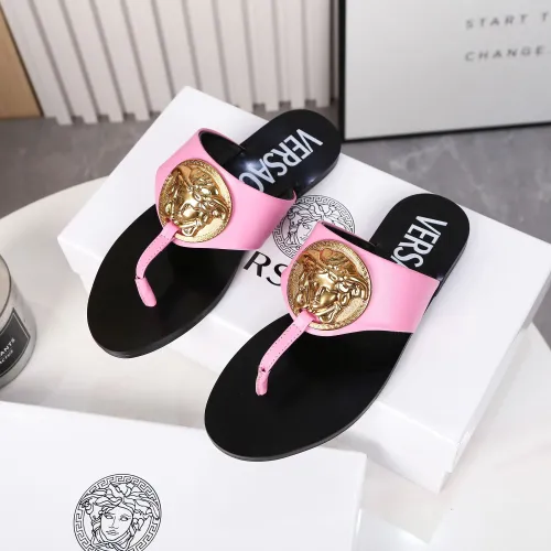 Replica Versace Slippers For Women #1392821 $100.00 USD for Wholesale
