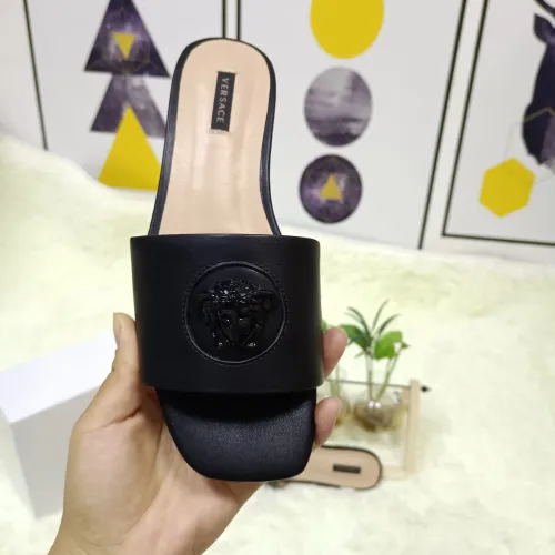 Replica Versace Slippers For Women #1392833 $80.00 USD for Wholesale