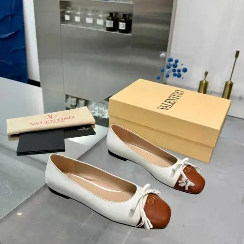 Replica Valentino Flat Shoes For Women #1392878 $105.00 USD for Wholesale