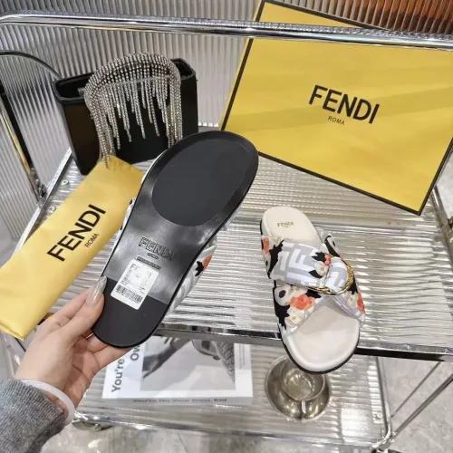 Replica Fendi Slippers For Women #1392896 $80.00 USD for Wholesale