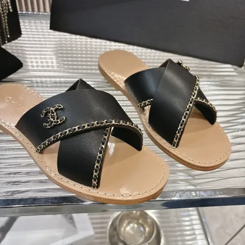 Replica Chanel Slippers For Women #1392905 $98.00 USD for Wholesale