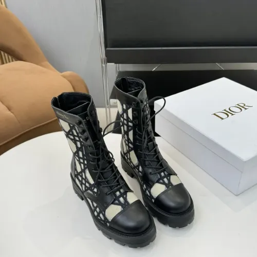 Replica Christian Dior Boots For Women #1392953 $112.00 USD for Wholesale