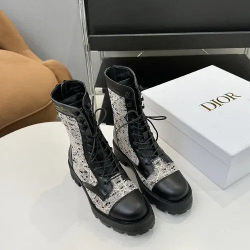 Replica Christian Dior Boots For Women #1392954 $112.00 USD for Wholesale