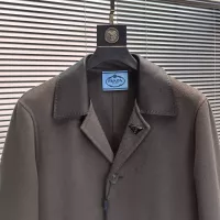 $347.11 USD Prada Coat Long Sleeved For Men #1381978