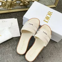 $82.00 USD Christian Dior Slippers For Women #1381995