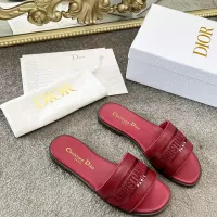 $82.00 USD Christian Dior Slippers For Women #1381996