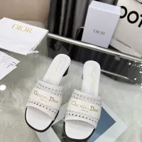 $92.00 USD Christian Dior Slippers For Women #1381998
