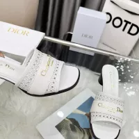 $92.00 USD Christian Dior Slippers For Women #1381998