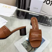 $92.00 USD Christian Dior Slippers For Women #1381999