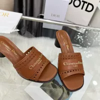 $92.00 USD Christian Dior Slippers For Women #1381999