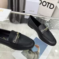 $105.00 USD Christian Dior Leather Shoes For Women #1382010