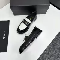 $115.00 USD Chanel Leather Shoes For Women #1382014