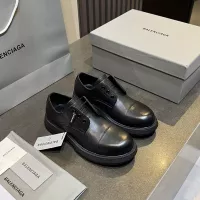 $125.00 USD Balenciaga Leather Shoes For Men #1382018