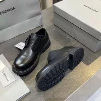 $125.00 USD Balenciaga Leather Shoes For Men #1382018