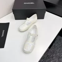 $102.00 USD Chanel Flat Shoes For Women #1382023