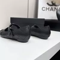 $102.00 USD Chanel Flat Shoes For Women #1382026