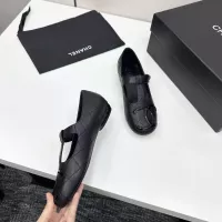 $102.00 USD Chanel Flat Shoes For Women #1382026