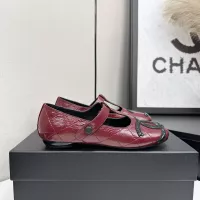 $102.00 USD Chanel Flat Shoes For Women #1382027