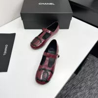 $102.00 USD Chanel Flat Shoes For Women #1382027