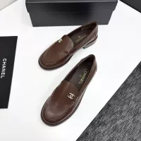 $108.00 USD Chanel Leather Shoes For Women #1382029