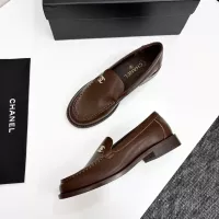$108.00 USD Chanel Leather Shoes For Women #1382029