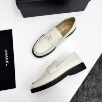 $125.00 USD Chanel Leather Shoes For Women #1382032