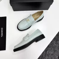 $125.00 USD Chanel Leather Shoes For Women #1382034