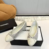 $92.00 USD Chanel Flat Shoes For Women #1382067