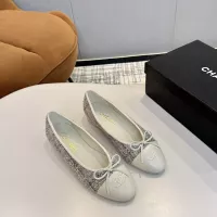 $92.00 USD Chanel Flat Shoes For Women #1382067