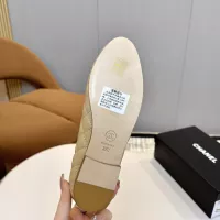 $92.00 USD Chanel Flat Shoes For Women #1382068