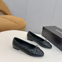 $92.00 USD Chanel Flat Shoes For Women #1382069