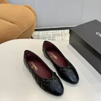 $92.00 USD Chanel Flat Shoes For Women #1382070