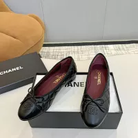 $92.00 USD Chanel Flat Shoes For Women #1382070