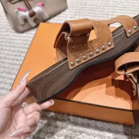 $102.00 USD Hermes Slippers For Women #1382105