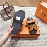 $102.00 USD Hermes Slippers For Women #1382105