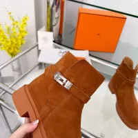 $100.00 USD Hermes Boots For Women #1382114