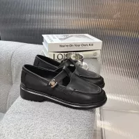 $102.00 USD Chanel Leather Shoes For Women #1382184