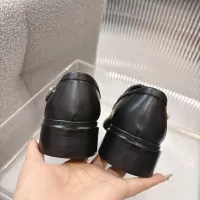 $102.00 USD Chanel Leather Shoes For Women #1382184