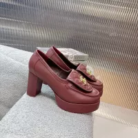 $102.00 USD Chanel High-Heeled Shoes For Women #1382187