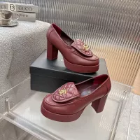 $102.00 USD Chanel High-Heeled Shoes For Women #1382187