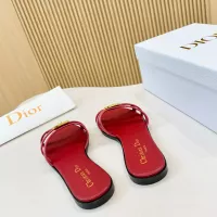 $82.00 USD Christian Dior Slippers For Women #1382200