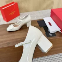 $100.00 USD Valentino High-Heeled Shoes For Women #1382259