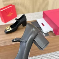 $100.00 USD Valentino High-Heeled Shoes For Women #1382265