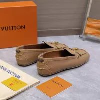 $115.00 USD Louis Vuitton LV Oxfords Shoes For Women #1382276