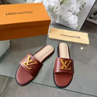 $82.00 USD Louis Vuitton Slippers For Women #1382289