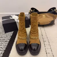 $145.00 USD Chanel Boots For Women #1382310