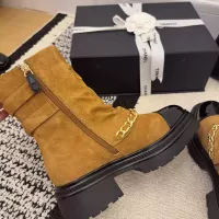 $145.00 USD Chanel Boots For Women #1382310