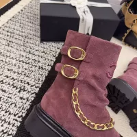 $145.00 USD Chanel Boots For Women #1382311
